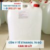 Cồn y tế sát khuẩn 70 độ - Cồn Ethanol can 30 lít